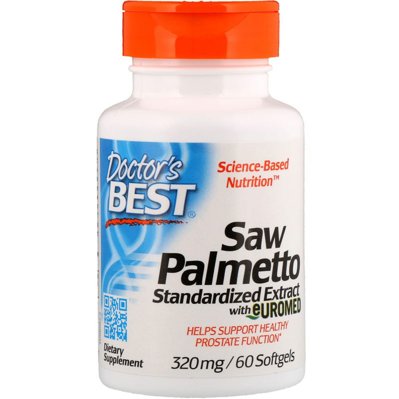 DOCTOR'S BEST Saw Palmetto 60caps