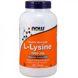 NOW Double Strength L-Lysine 1000mg 100tabs