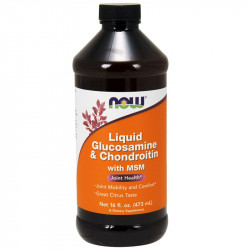 NOW Liquid Glucosamine&Chondroitin With MSM 473ml