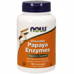 NOW Chewable Papaya Enzymes 180tabs