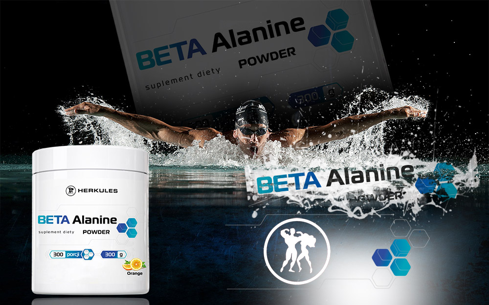 Beta Alanine Powder 300g, Herkules – popraw swoje wyniki sportowe!