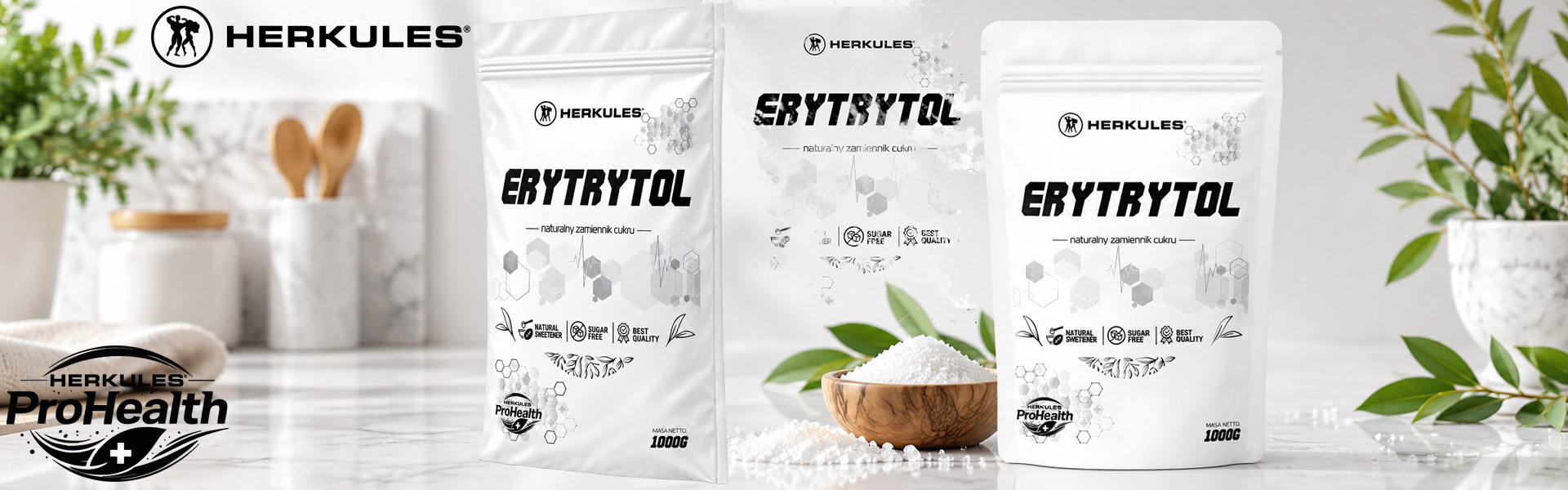 HERKULES Erytrytol 1000g