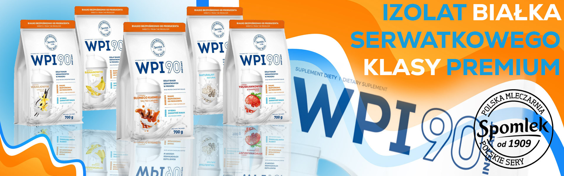 Spomlek WPI 90 Instant 700g