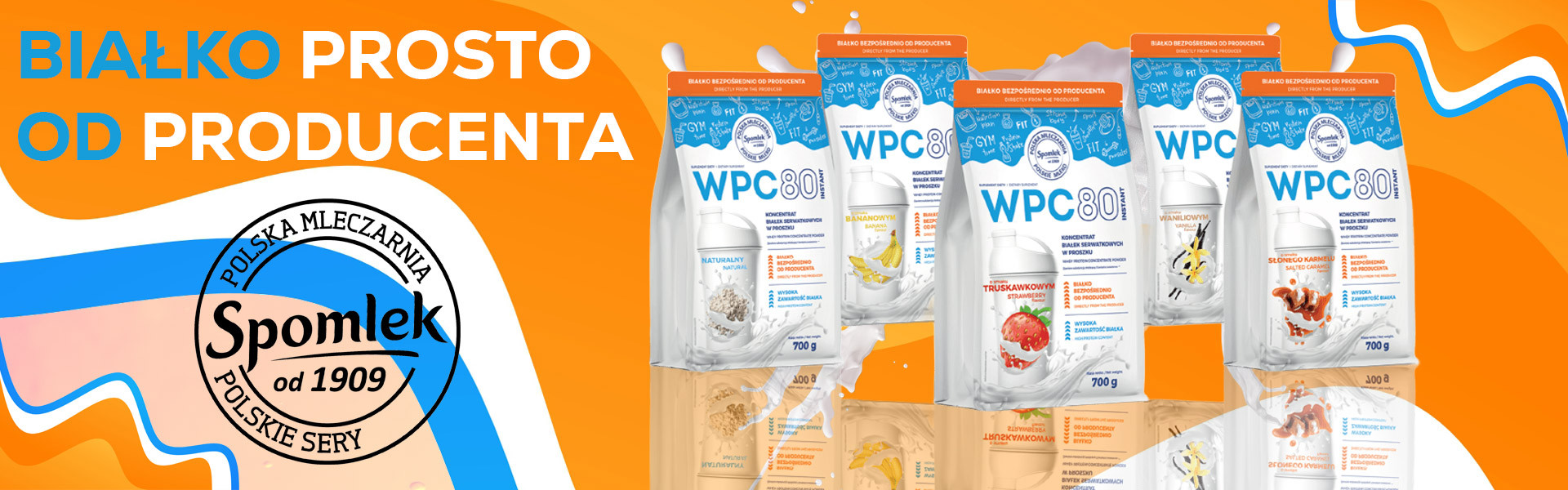 Spomlek WPC 80 Instant 700g